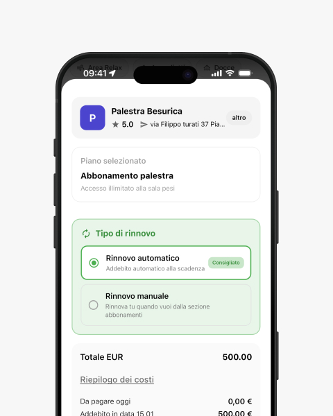Prenota il tuo servizio